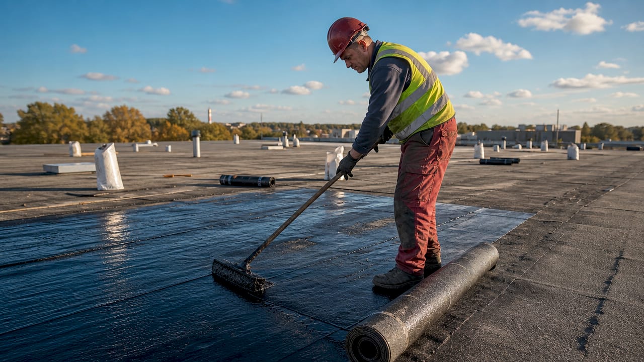 Read more about the article What Is Built-Up Roofing? A Guide for Property Owners