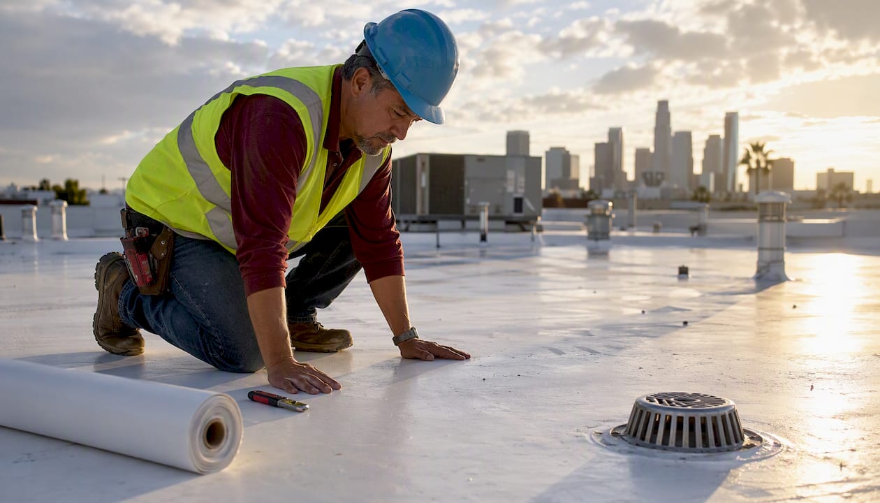 Read more about the article The Role of Roof Membrane on Flat and Low-Slope Roofs