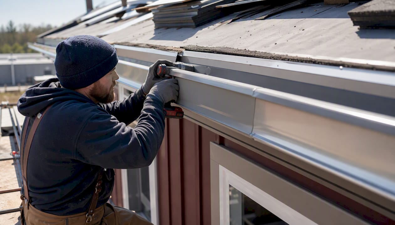 Read more about the article Commercial Gutter Size: How to Calculate and Spec It