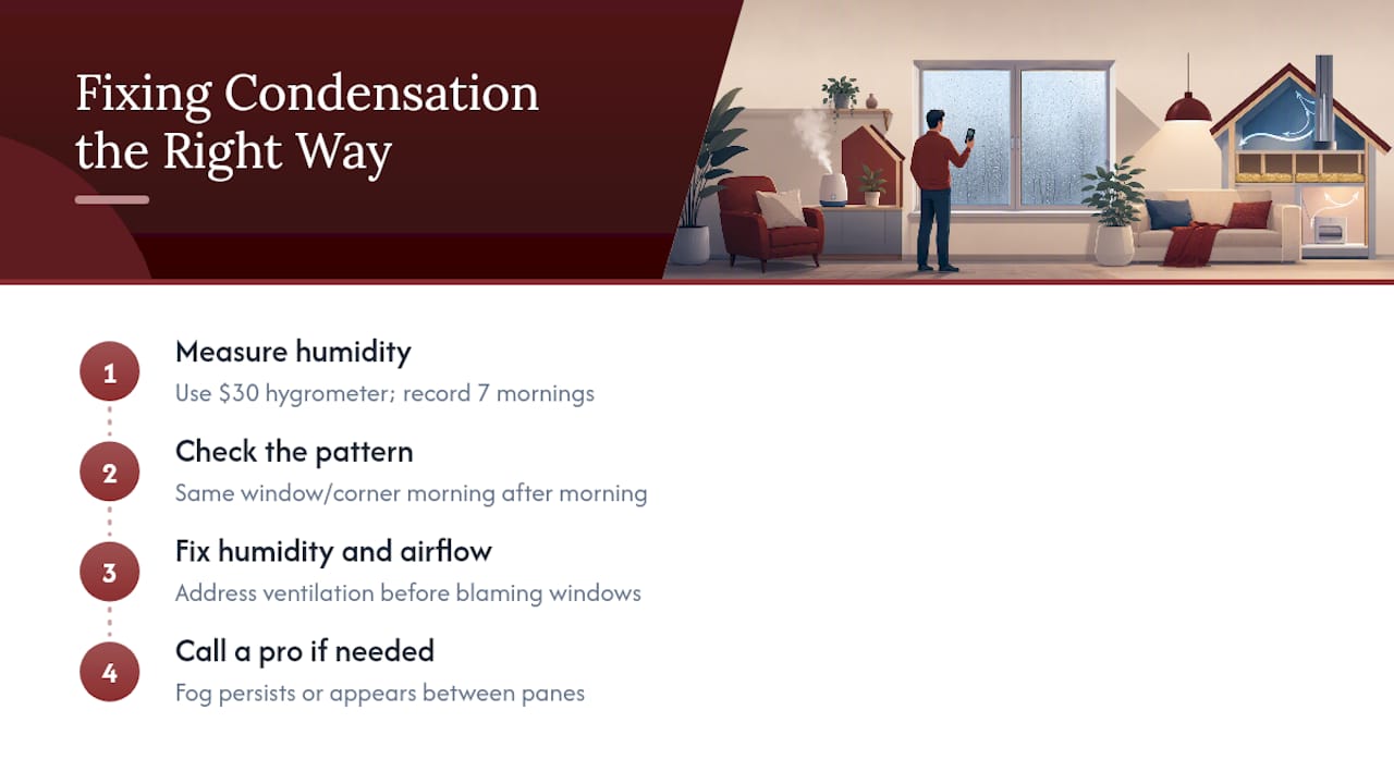 An Editorial Take on Fixing Condensation the Right Way — overview diagram