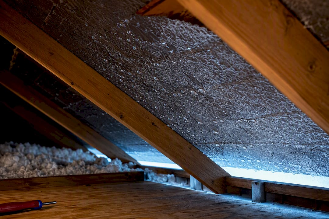 You are currently viewing Seal Ceiling Plane Before Insulation: Connecticut Attic Condensation