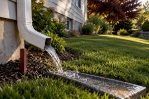 Read more about the article Keep Water 5 ft Away: Contractor Downspout Placement for Homeowners